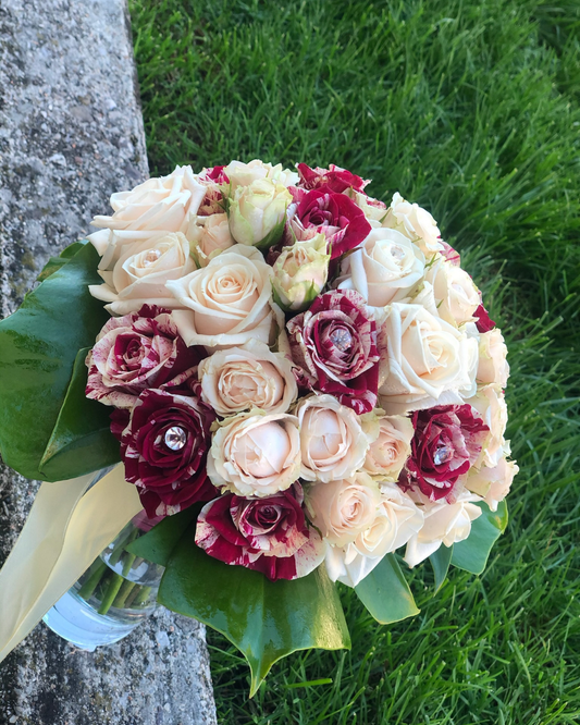 Bouquet di Rose a gambo corto